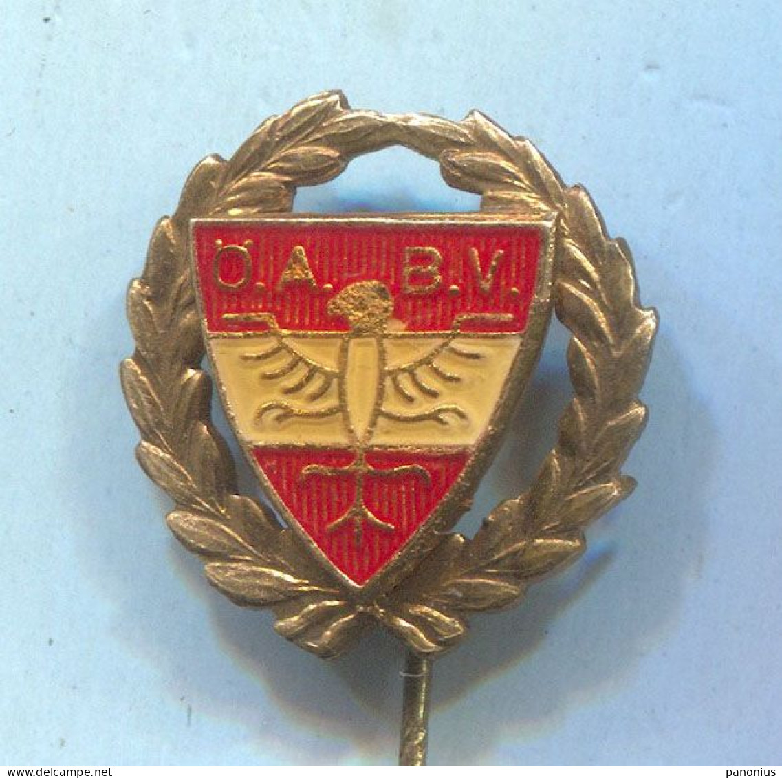 Boxing Box Boxen Pugilato - OABV Austria Federation Association, Vintage Pin  Badge  Abzeichen - Boxing