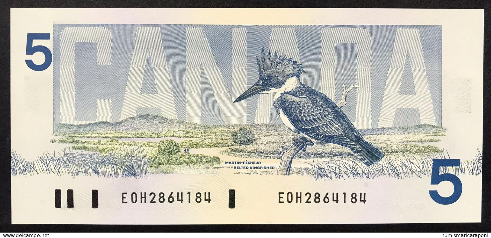 CANADA 5 Dollars 1986 Pick#95a1 A.unc Lotto.4577 - Kanada