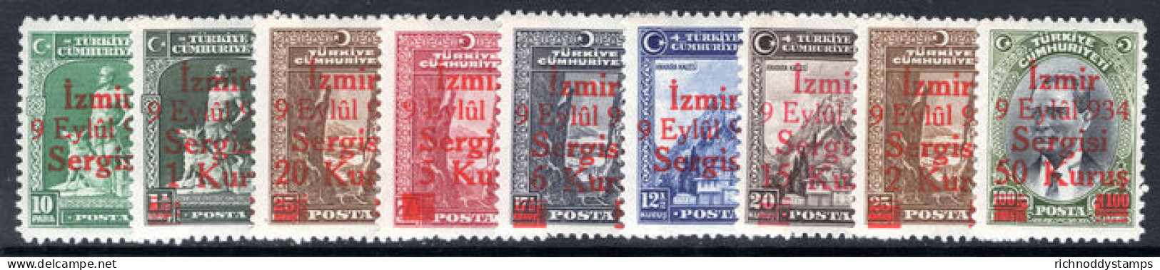 Turkey 1934 Izmir International Fair Unmounted Mint. - Unused Stamps