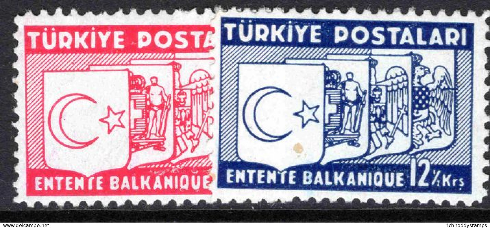 Turkey 1937 Balkan Entente Unmounted Mint. - Nuovi