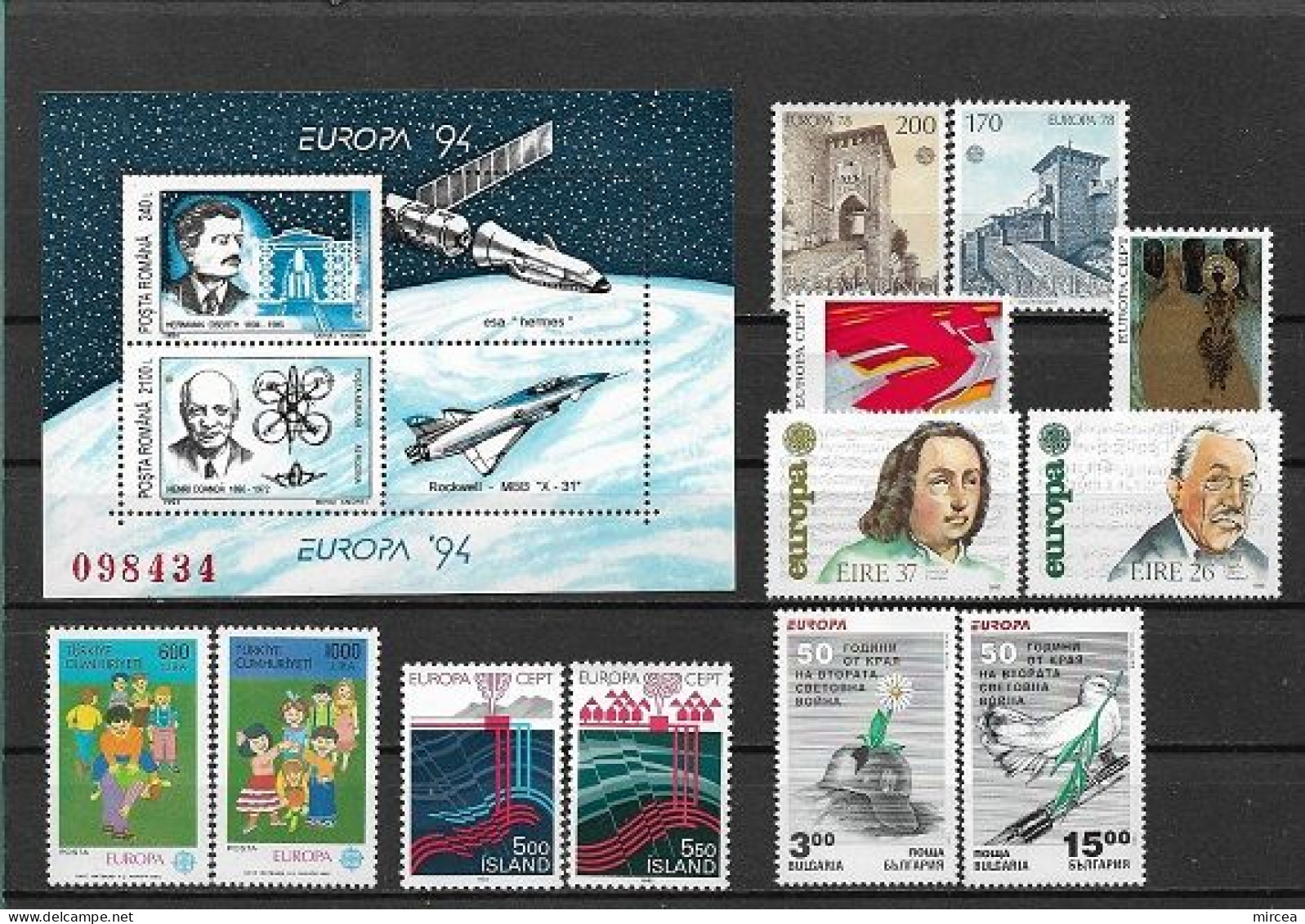 C3997 - Lot Timbres Neufs** Europa-cept - Collections