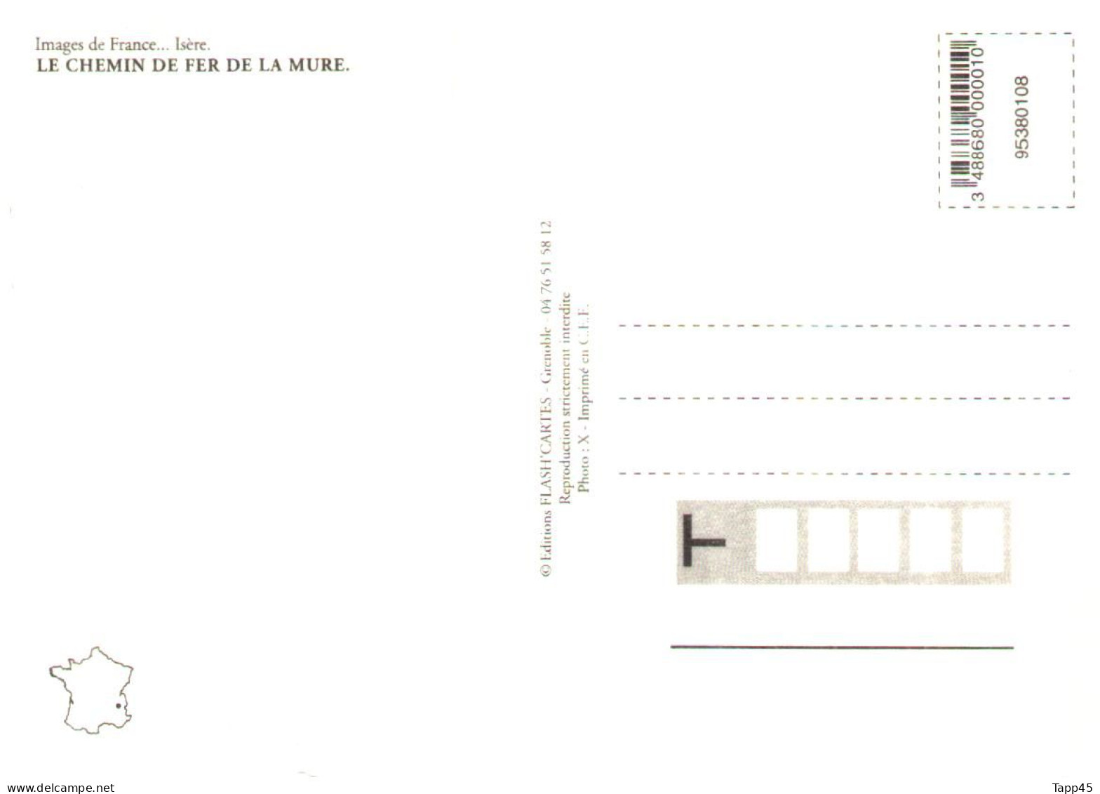 Carte Postale > Train > Les Caractéristiques Sont En Gros Sur La 3 Ième Images  >  Réf: T V 15/36> - Opere D'Arte