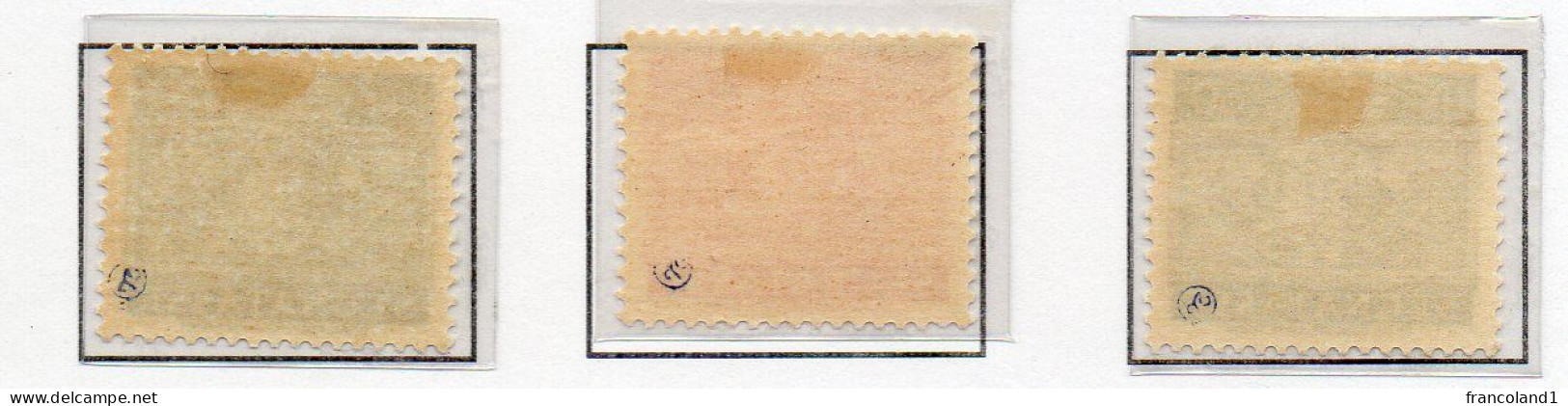 1945 San Marino - Segnatasse 65 - 80 Serie Completa Nuovi MLH* Bollino Di Garanzia - Timbres-taxe