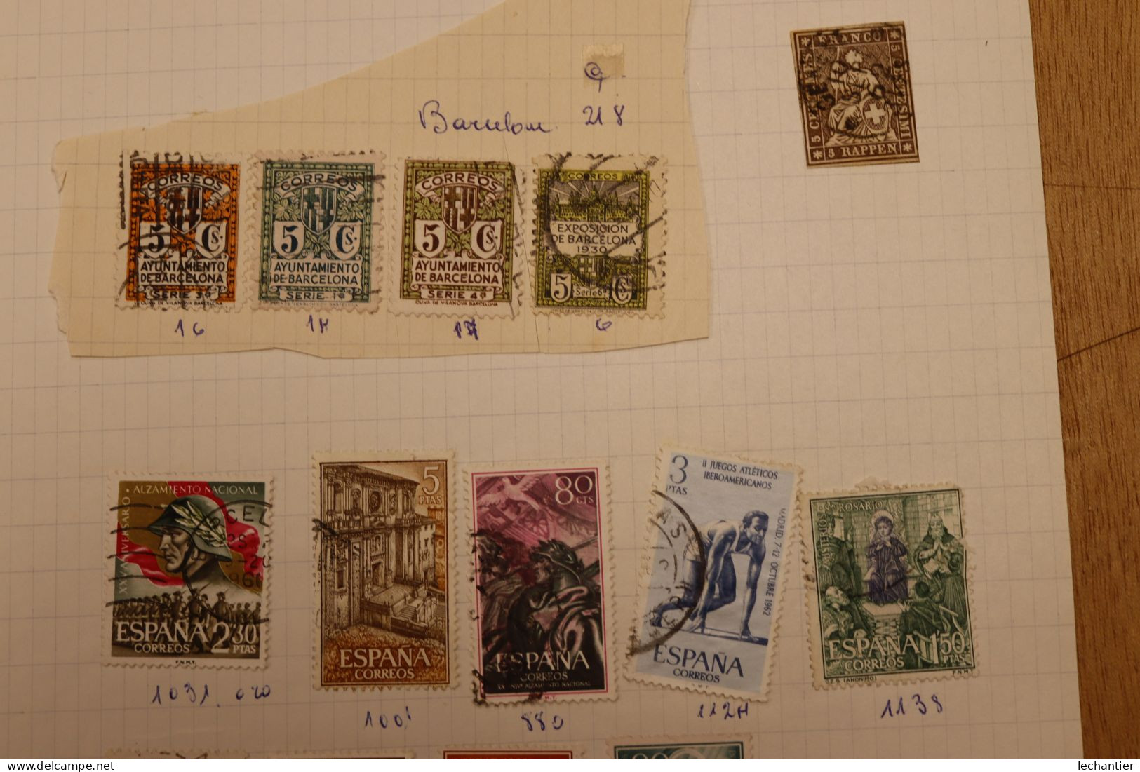 ESPAGNE  -    14 Timbres Anciens Sur Charnières , Années 1930 / 1960 - Usados