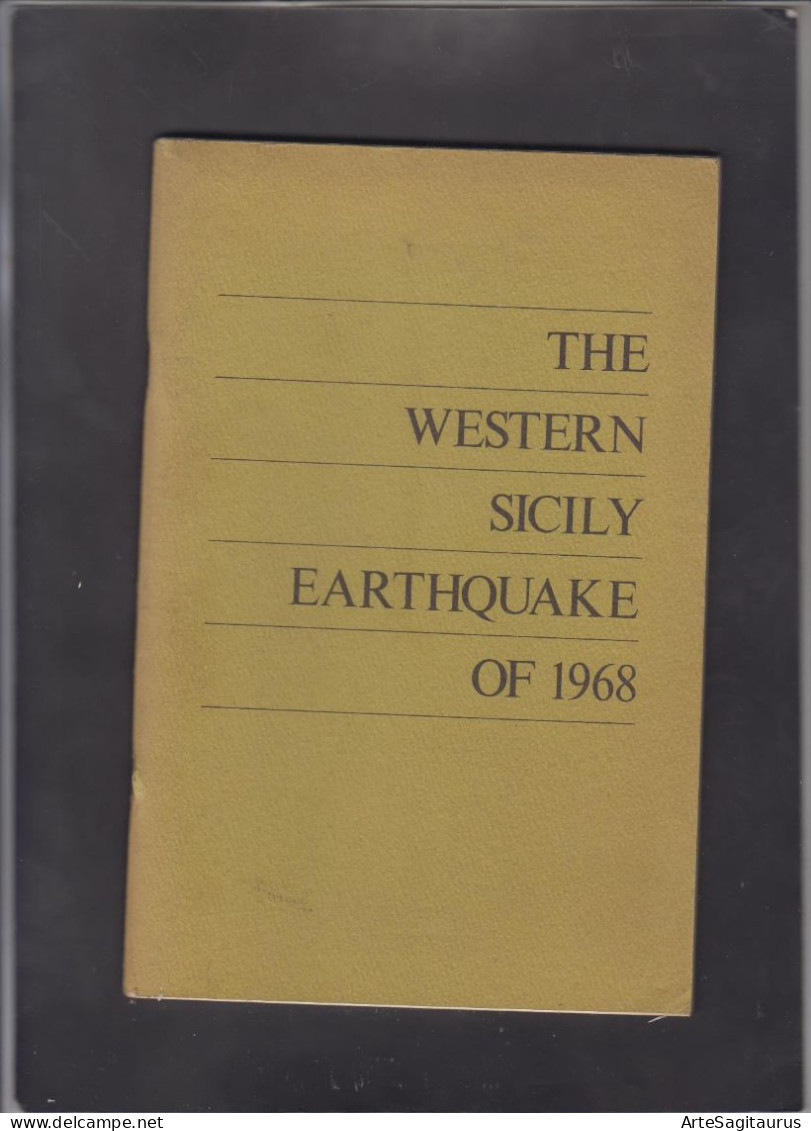 THE WESTERN SICILY EARTHQUAKE, REPORT, 70 Pgs, USA  (001) - Fysica