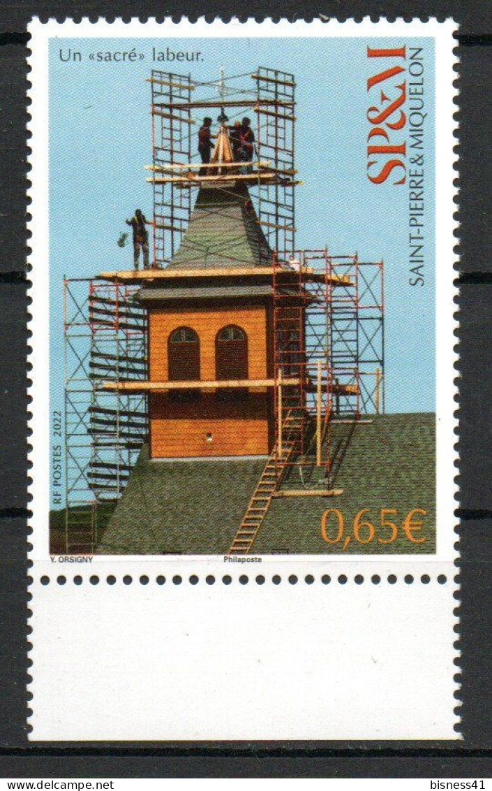 Col35 Colonies SPM St Pierre & Miquelon 2022 N° 1279 Neuf XX MNH - Unused Stamps