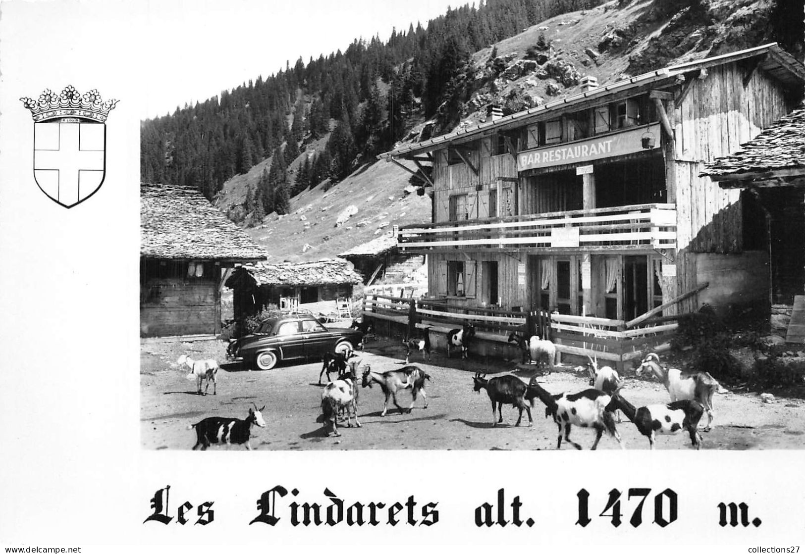 74-LES-LINDARETS- BAR-RESTAURANT LES RHODOS - MR LAVERS JOSEPH PROPRIETAIRE - Other & Unclassified