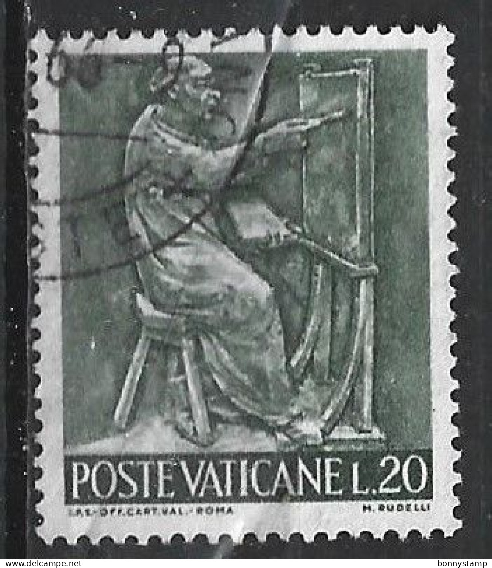 Città Del Vaticano, 1966 - 20 Lire La Pittura - Nr.426 Usato° - Oblitérés