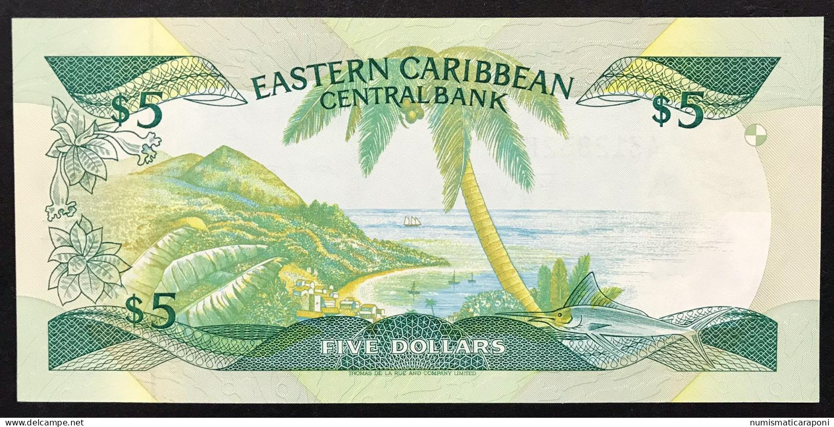 Eastern Caribbean CARAIBI Orientali EST $5 1986-1988 S. Kittis K Fds Lotto.4582 - Caraïbes Orientales