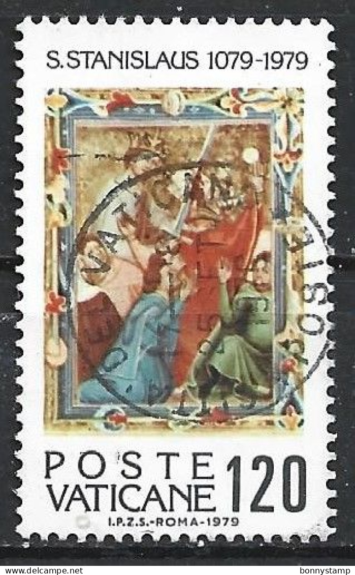 Città Del Vaticano, 1979 - 120 Lire San Stanislao - Nr.651 - Usato° - Used Stamps