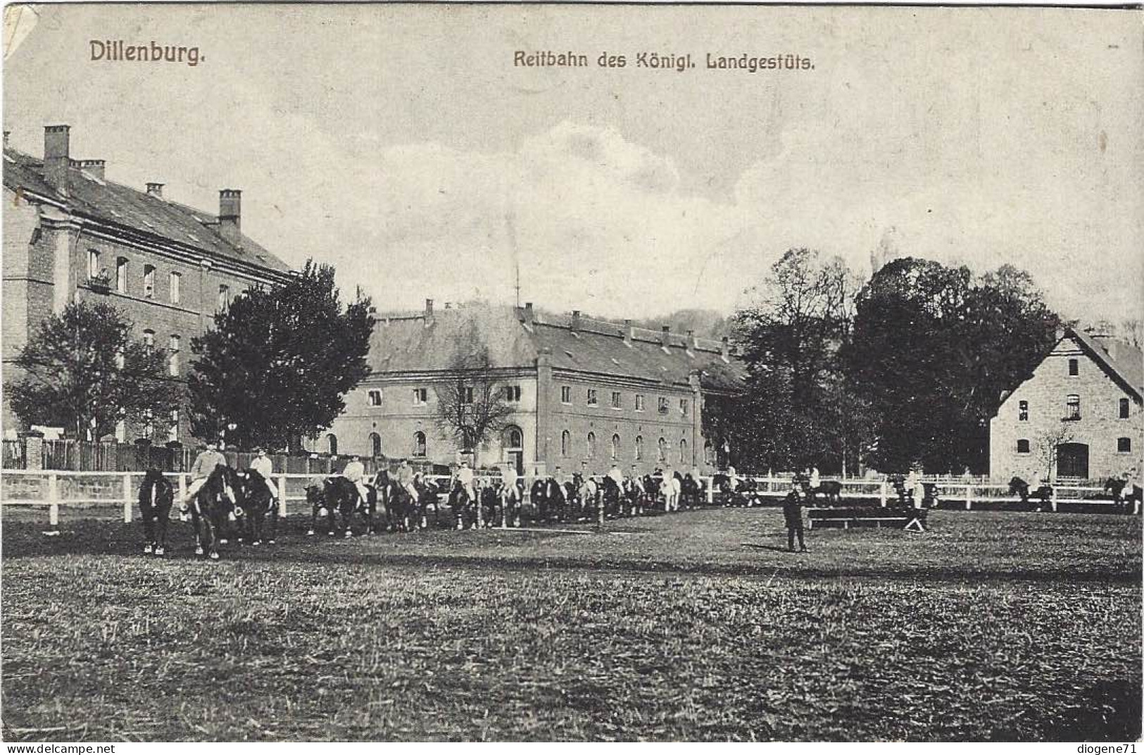 Dillenburg Reitbahn Des Königl. Landgstüts Pferde Selten - Dillenburg