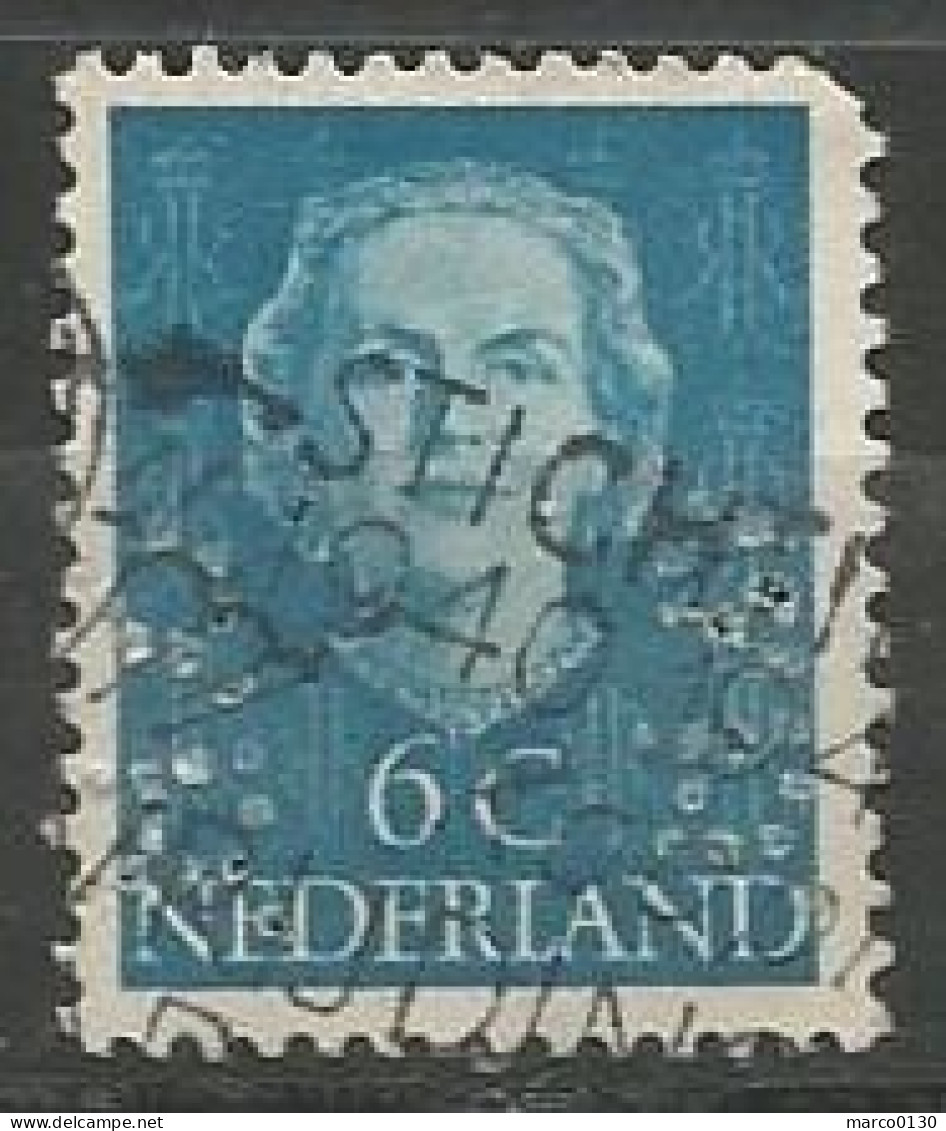 PAYS-BAS N° 512B PERFORE  OBLITERE - Gezähnt (perforiert)