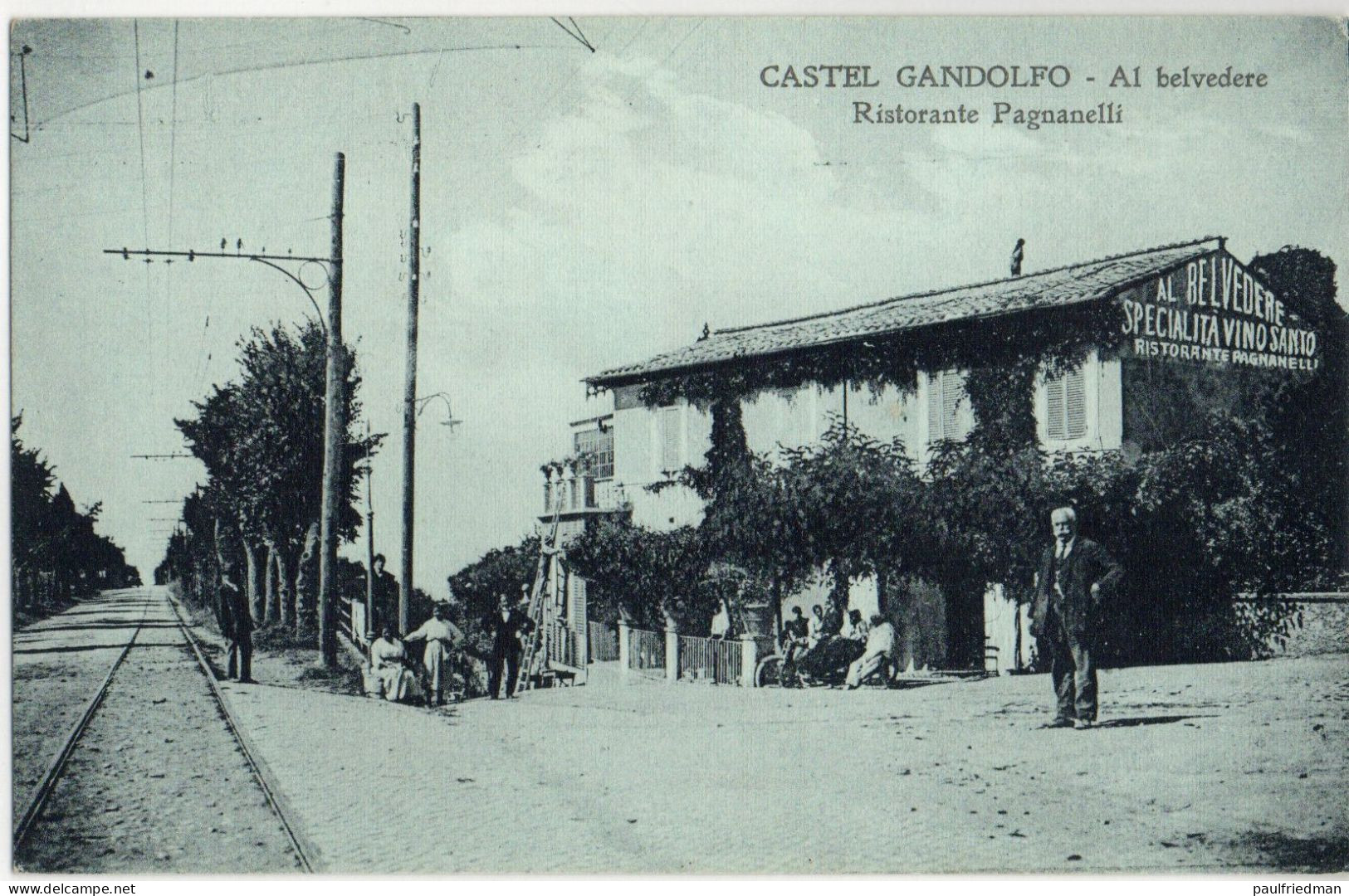 Castel Gandolfo - Al Belvedere - Ristorante Pagnanelli - Non Viaggiata - Bars, Hotels & Restaurants