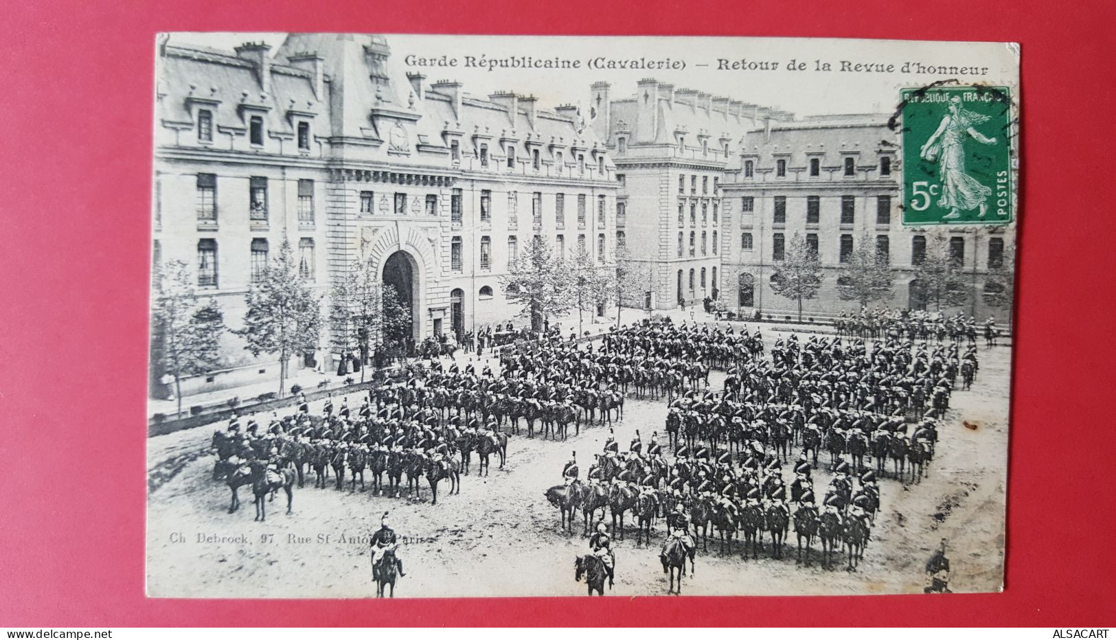 Garde Républicaine , Retour De La Revue D'honneur - Régiments