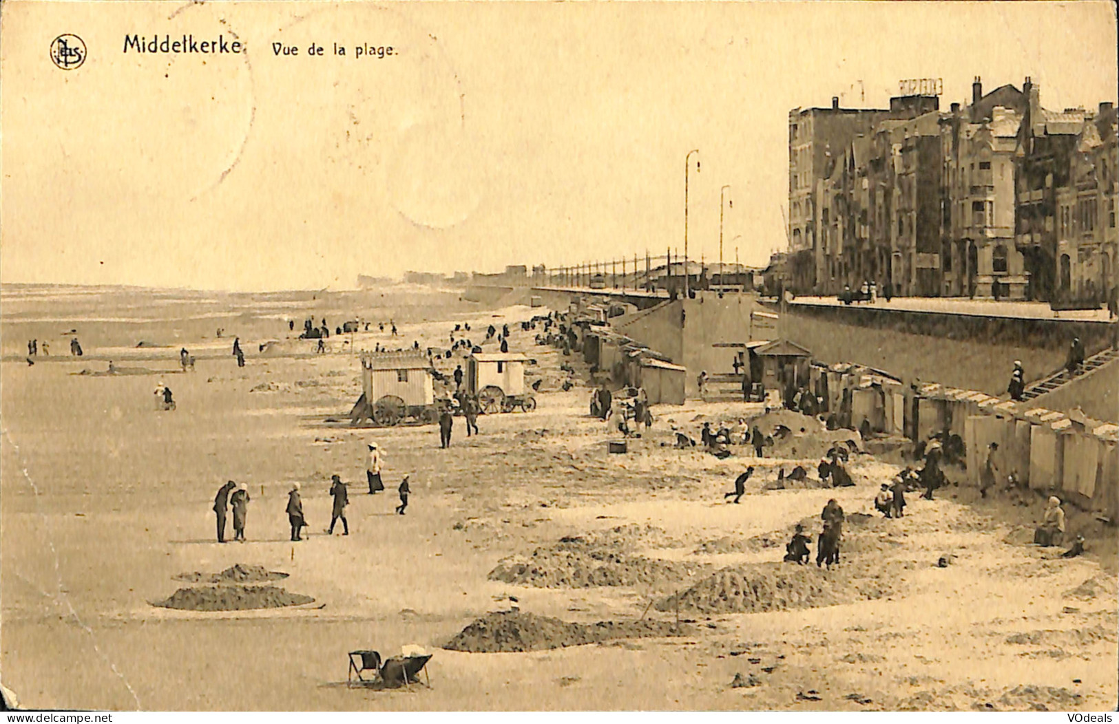 Belgique - Flandre Occidentale - Middelkerke - Vue De La Plage - Middelkerke