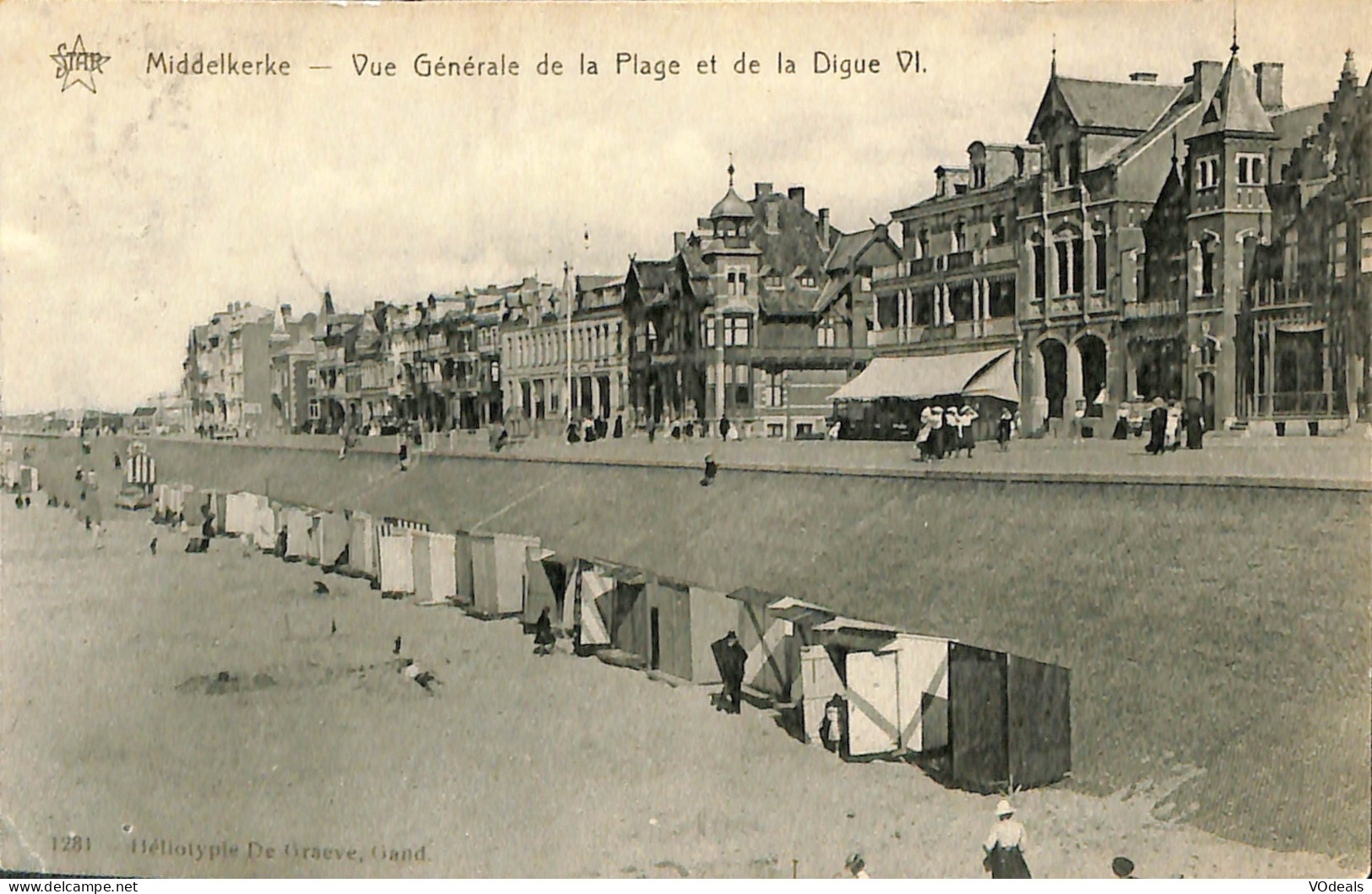 Belgique - Flandre Occidentale - Middelkerke - Vue Générale De La Plage Et De La Digue - Middelkerke