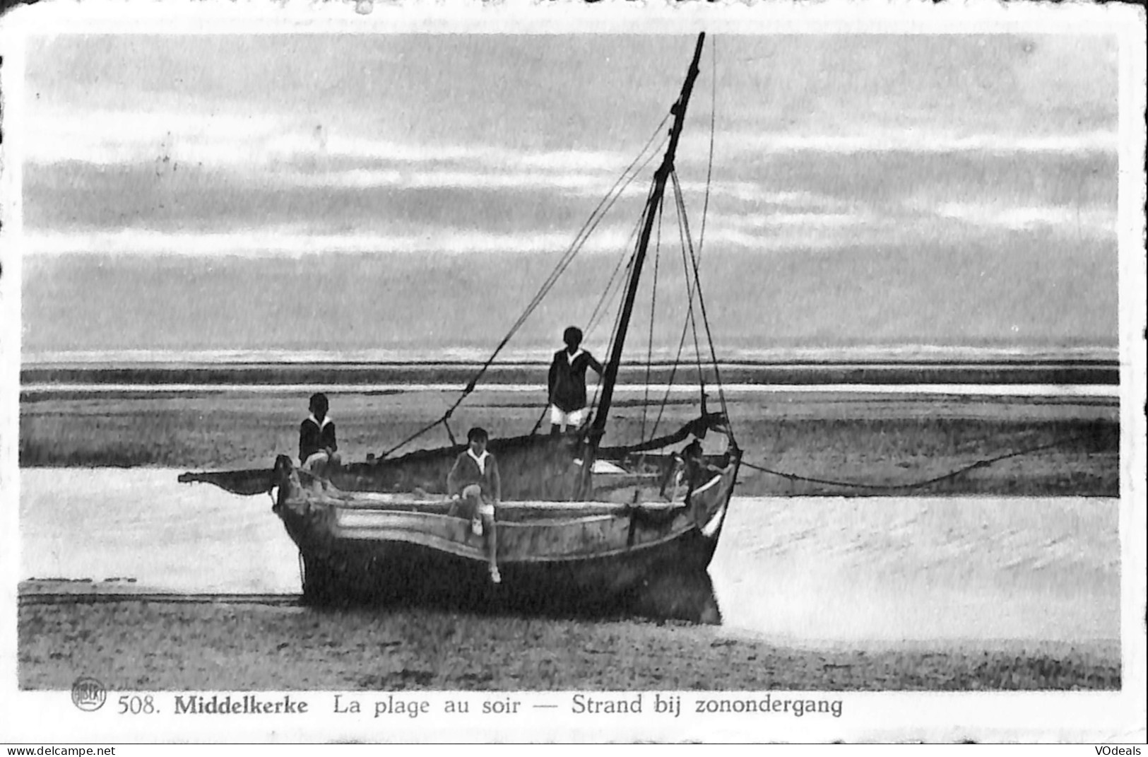 Belgique - Flandre Occidentale - Middelkerke - La Plage Au Soir - Middelkerke