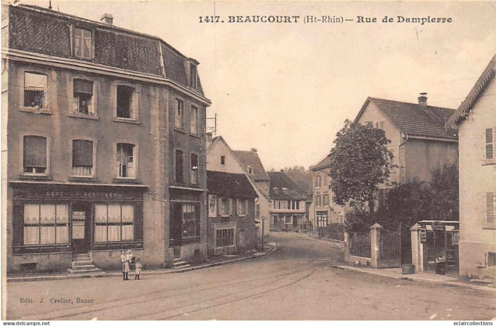 Beaucourt       90         Rue De Dampierre . Café                   (voir Scan) - Beaucourt