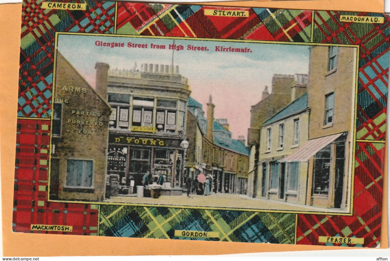 Kirriemuir UK 1906 Postcard - Angus