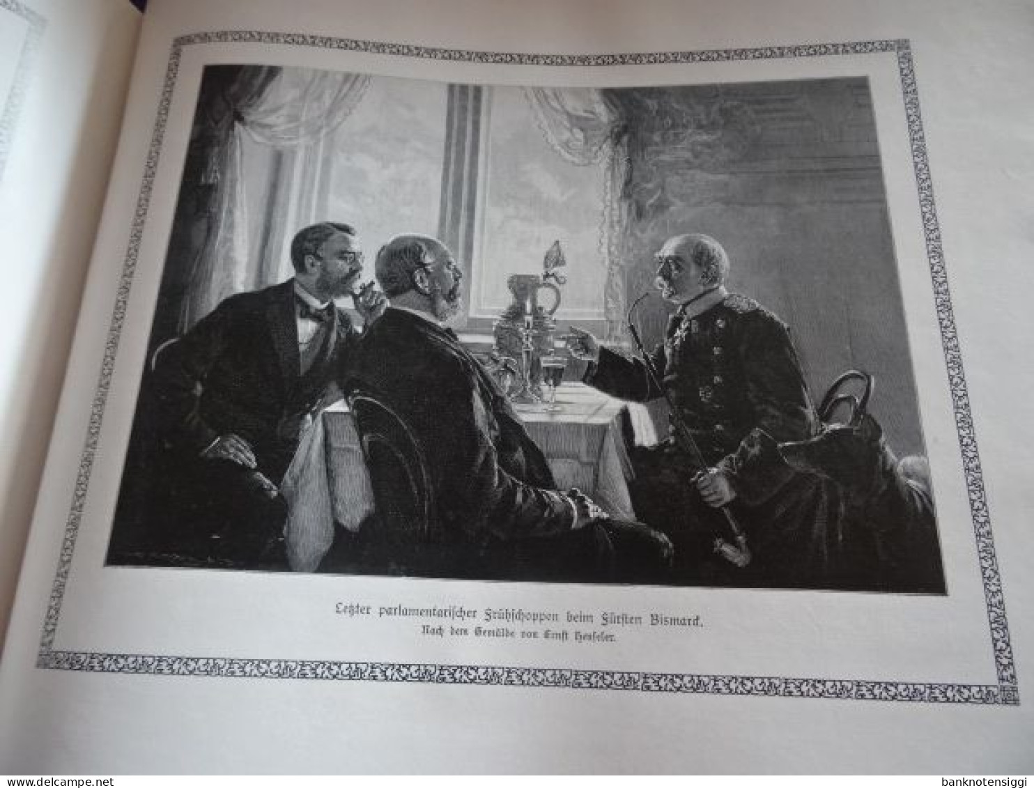 b1 Buch BISMARK "Das Jahrhundert der Deutschen Einigung  in Wort und Bild  1815 bis 1915
