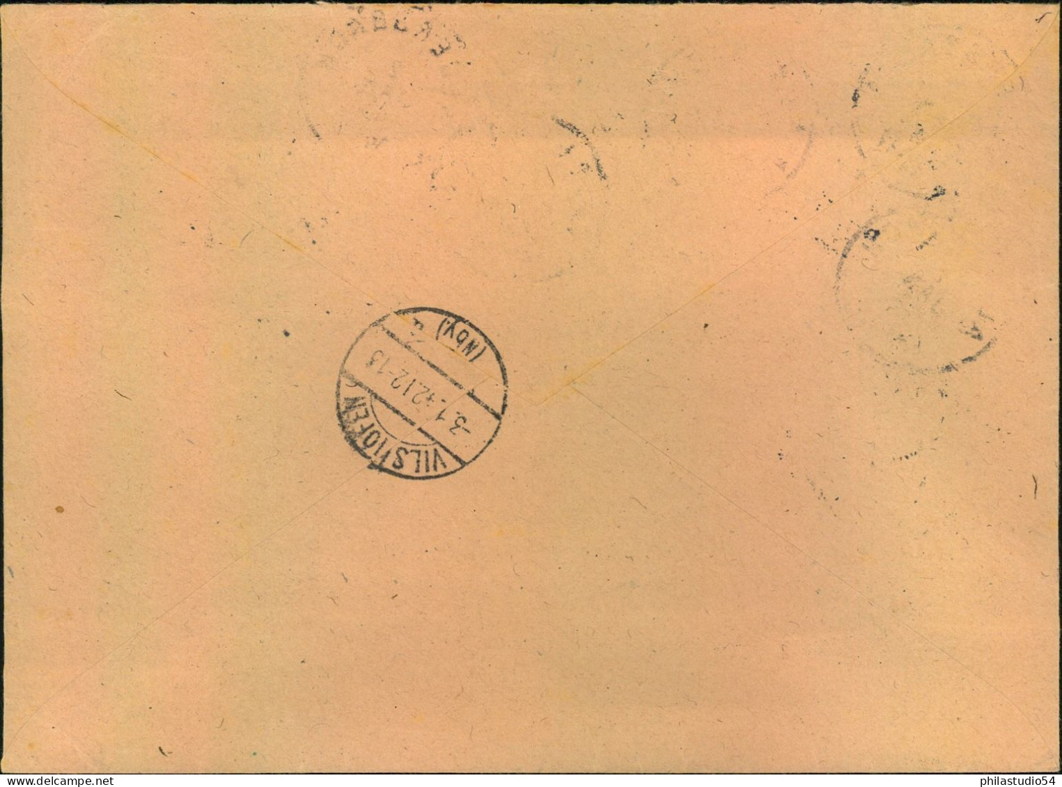 1942, Dienst-Einschreiben Mit MH- Und Dienstmarkenfrankatur Ab ALDERSBACH - Covers & Documents