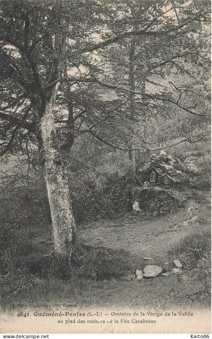 Guémené Penfao * Oratoire De La Vierge De La Vallée Au Pied Des Rochers De La Fée Carabosse - Guémené-Penfao