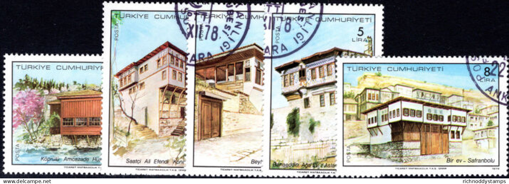 Turkey 1978 Traditional Turkish Houses Fine Used. - Used Stamps