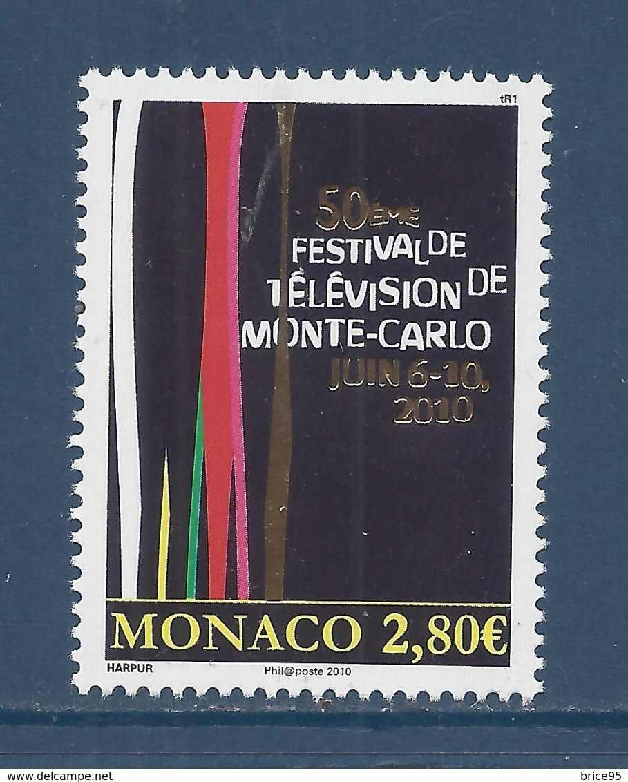 Monaco - YT N° 2742 ** - Neuf Sans Charnière - 2010 - Neufs