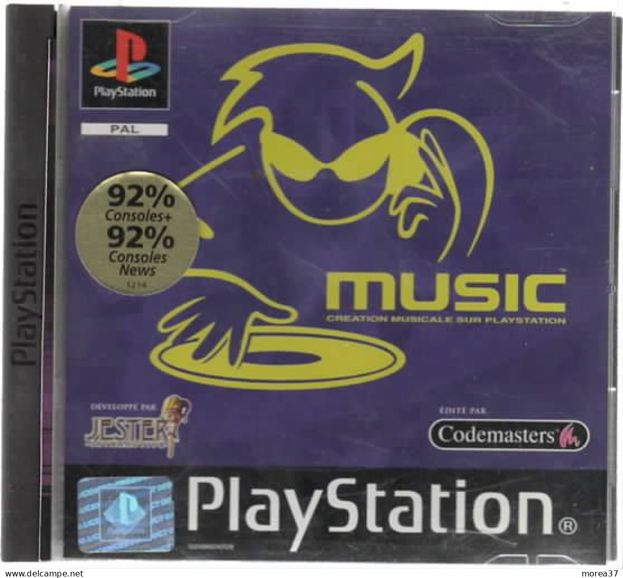 JEU MUSIC  Avec Ses Livrets - Playstation