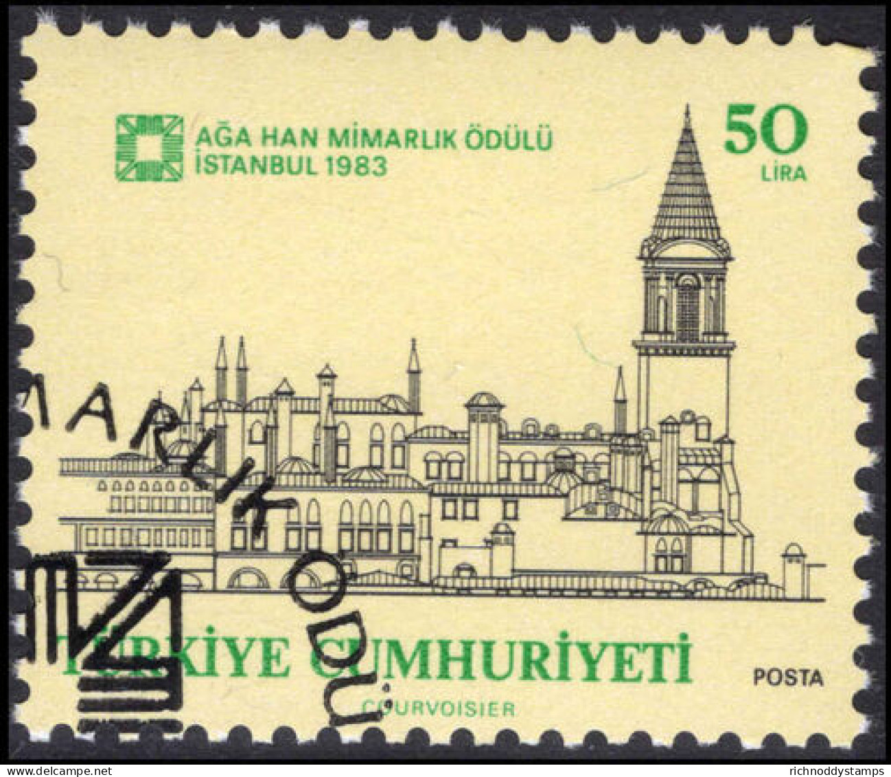 Turkey 1983 Aga Khan Award For Architecture Fine Used. - Used Stamps