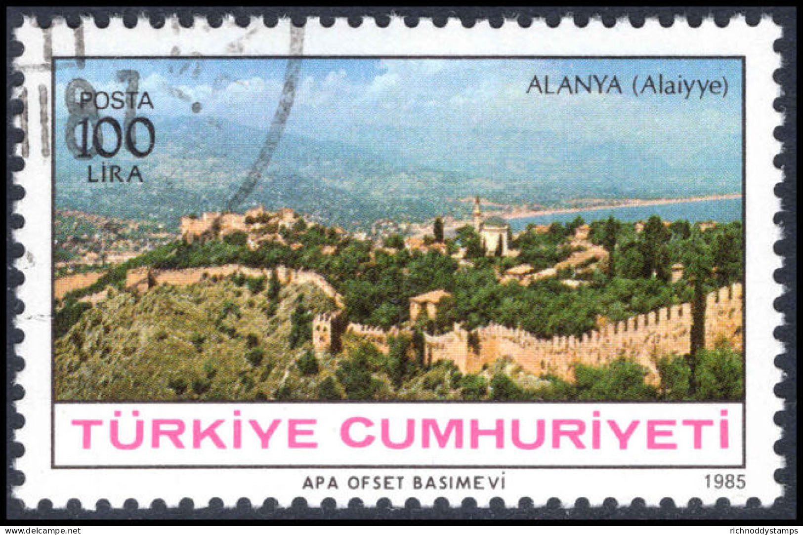 Turkey 1985 Ancient Cities Fine Used. - Usati