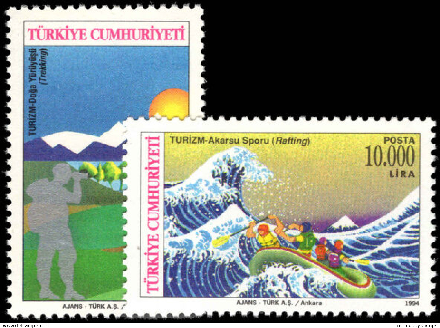 Turkey 1994 Tourism Unmounted Mint. - Ungebraucht