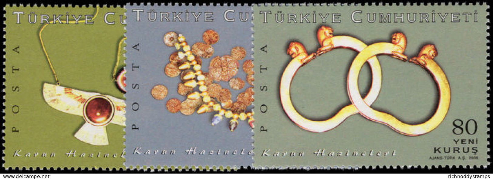 Turkey 2006 Karuns Treasure Unmounted Mint. - Unused Stamps