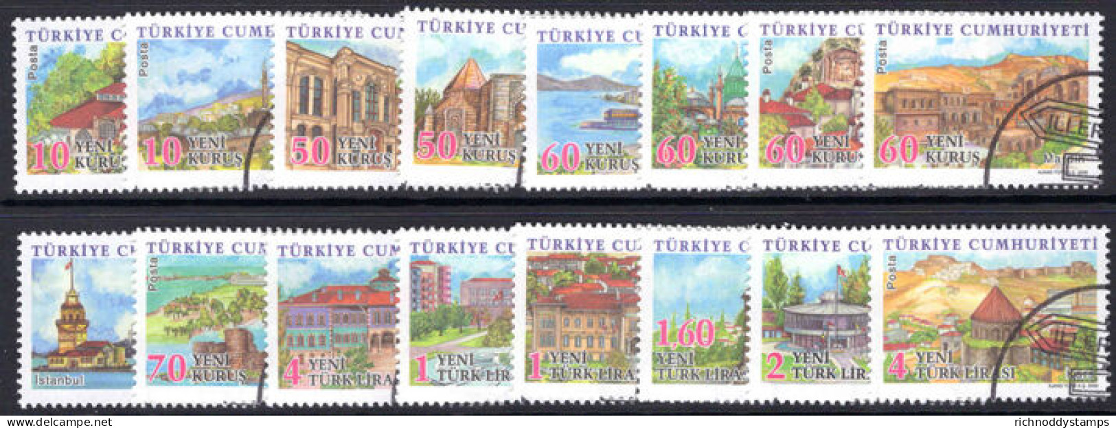 Turkey 2006 Provinces Fine Used. - Used Stamps