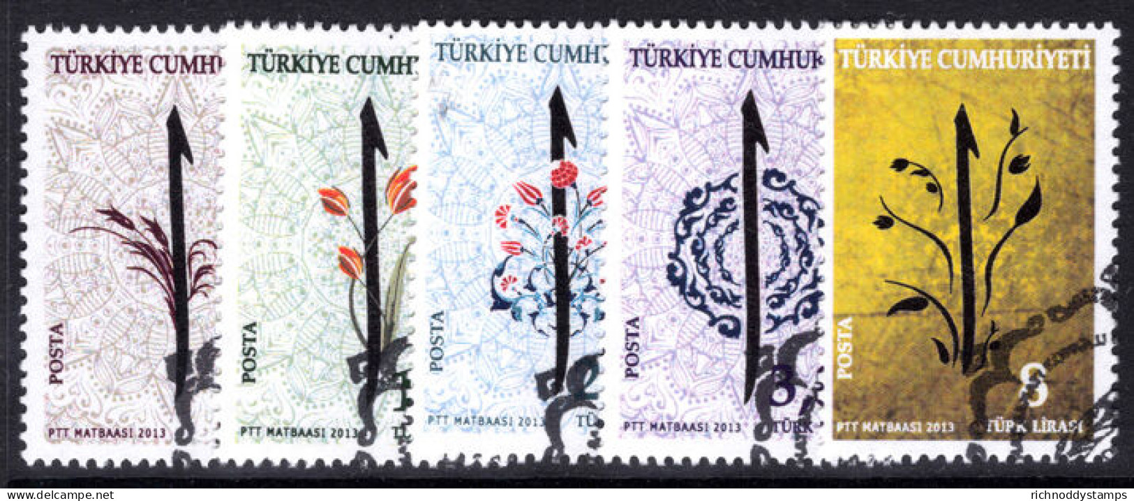 Turkey 2013 Calligraphy Fine Used. - Gebruikt