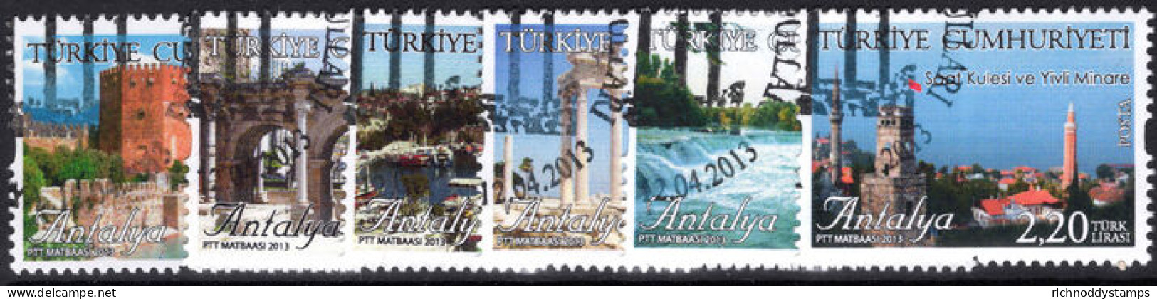 Turkey 2013 Tourism Fine Used. - Used Stamps