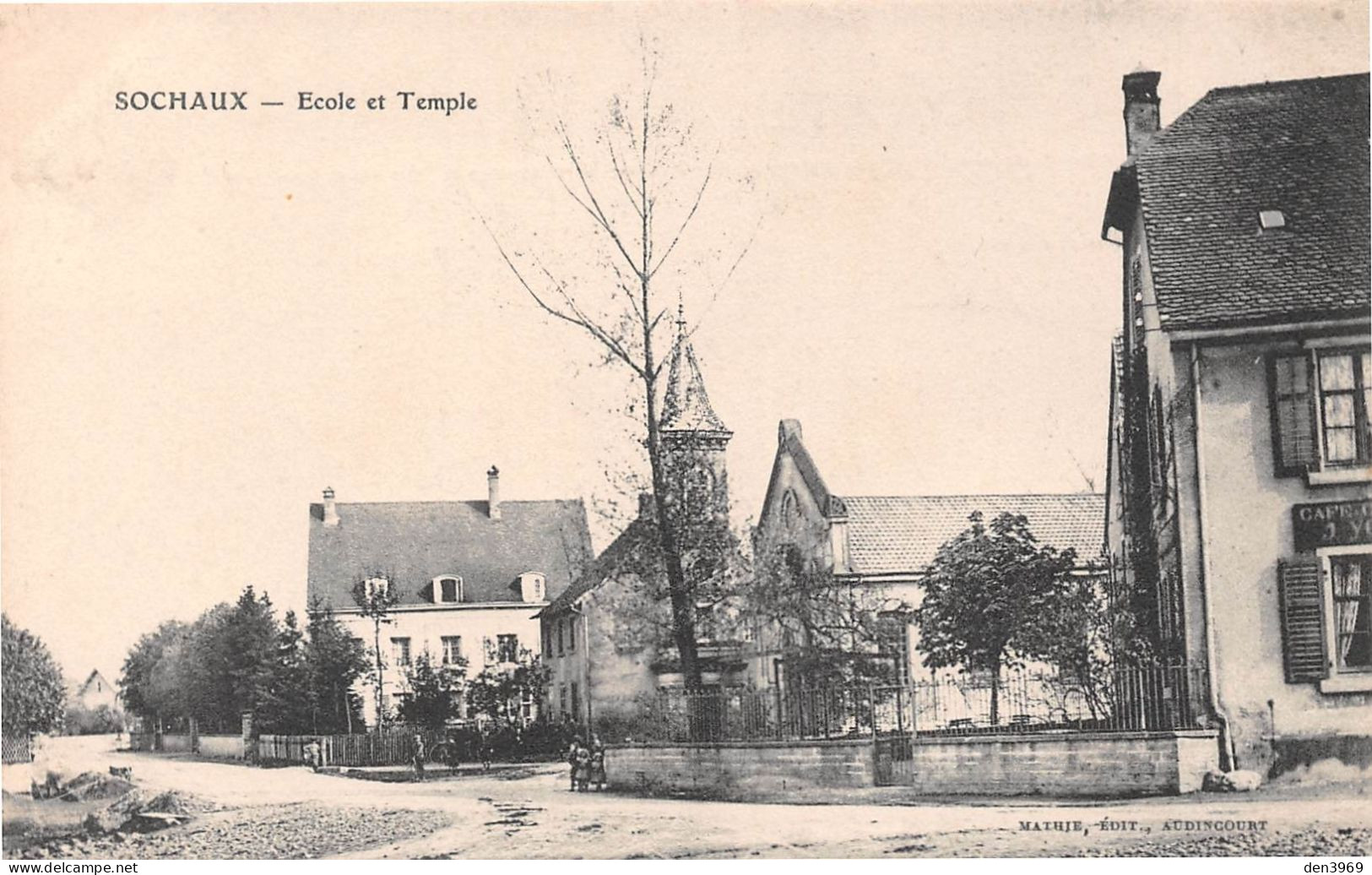 SOCHAUX (Doubs) - Ecole Et Temple - Sochaux