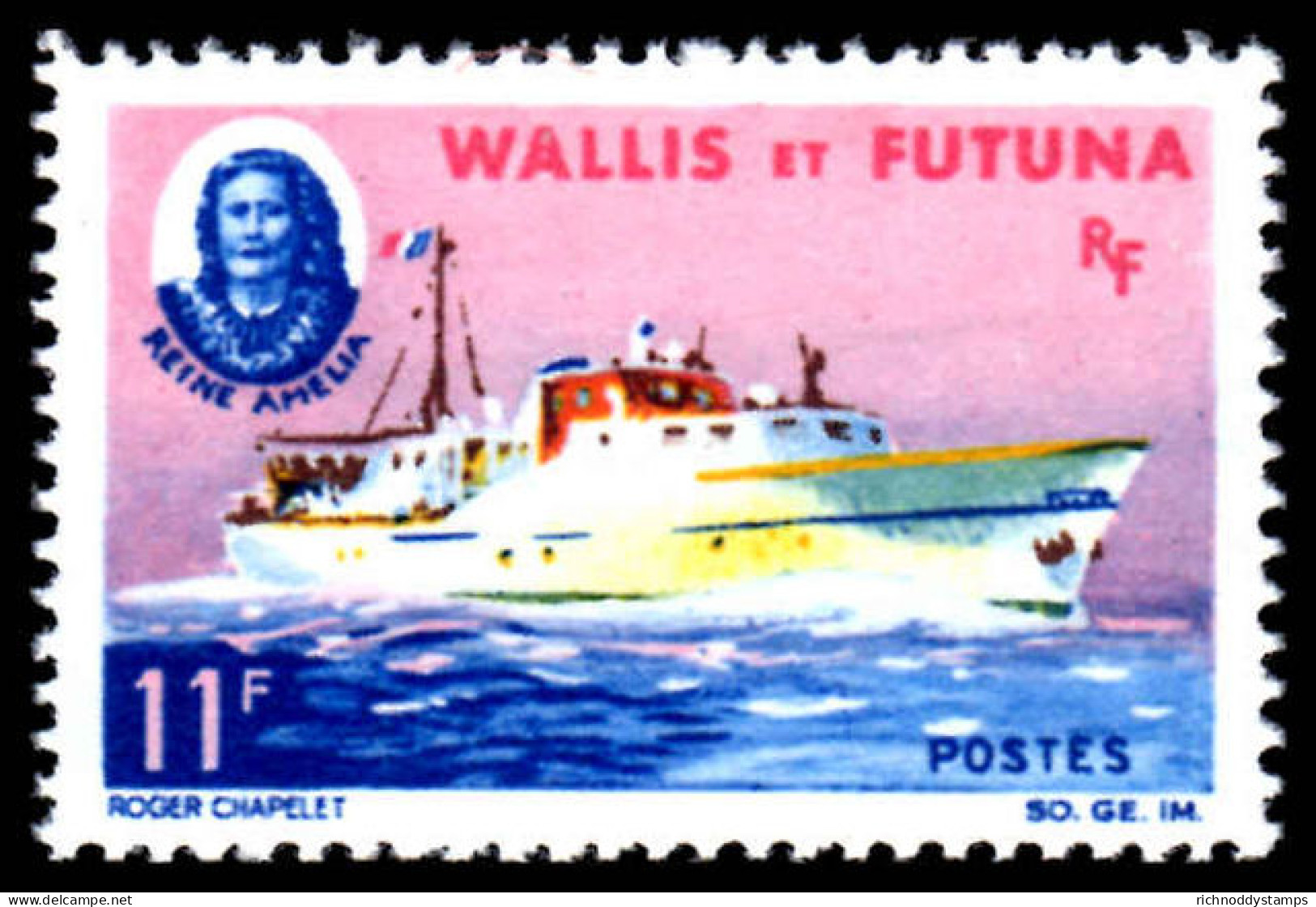 Wallis And Futuna 1965 Inter-Island Ferry Unmounted Mint. - Nuovi