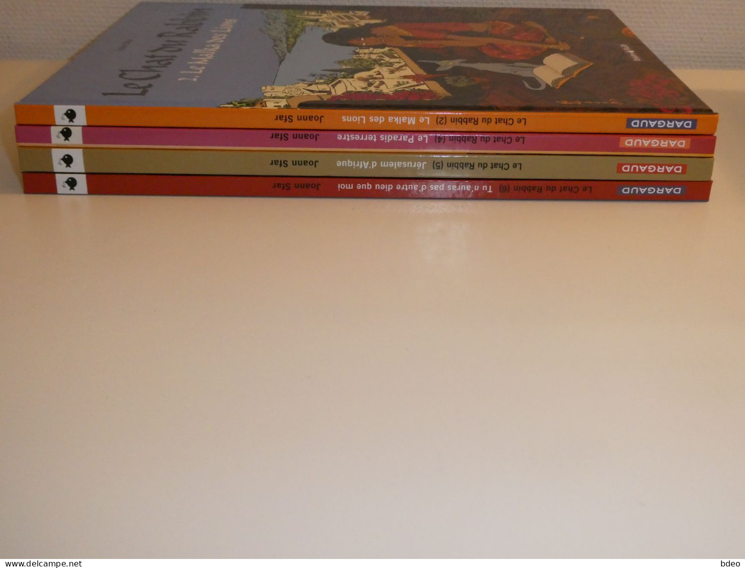 LOT EO LE CHAT DU RABBIN TOMES 2/4/5/6 / TBE - Paquete De Libros