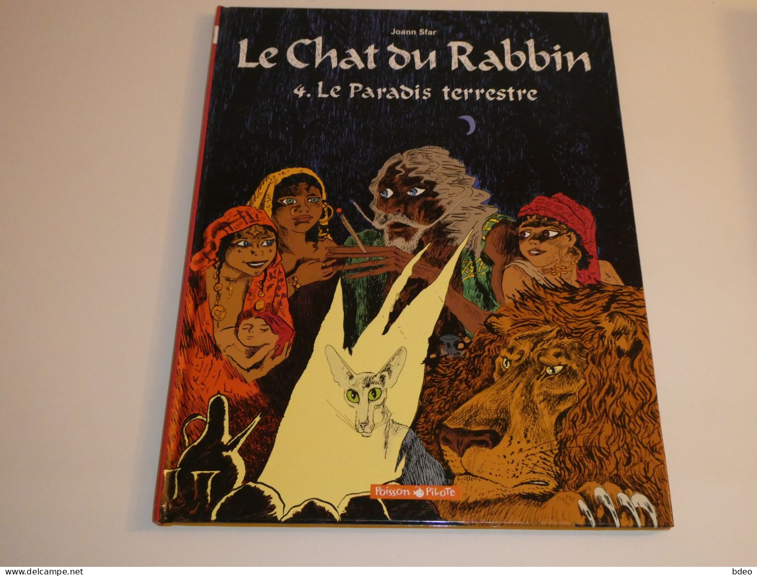 LOT EO LE CHAT DU RABBIN TOMES 2/4/5/6 / TBE