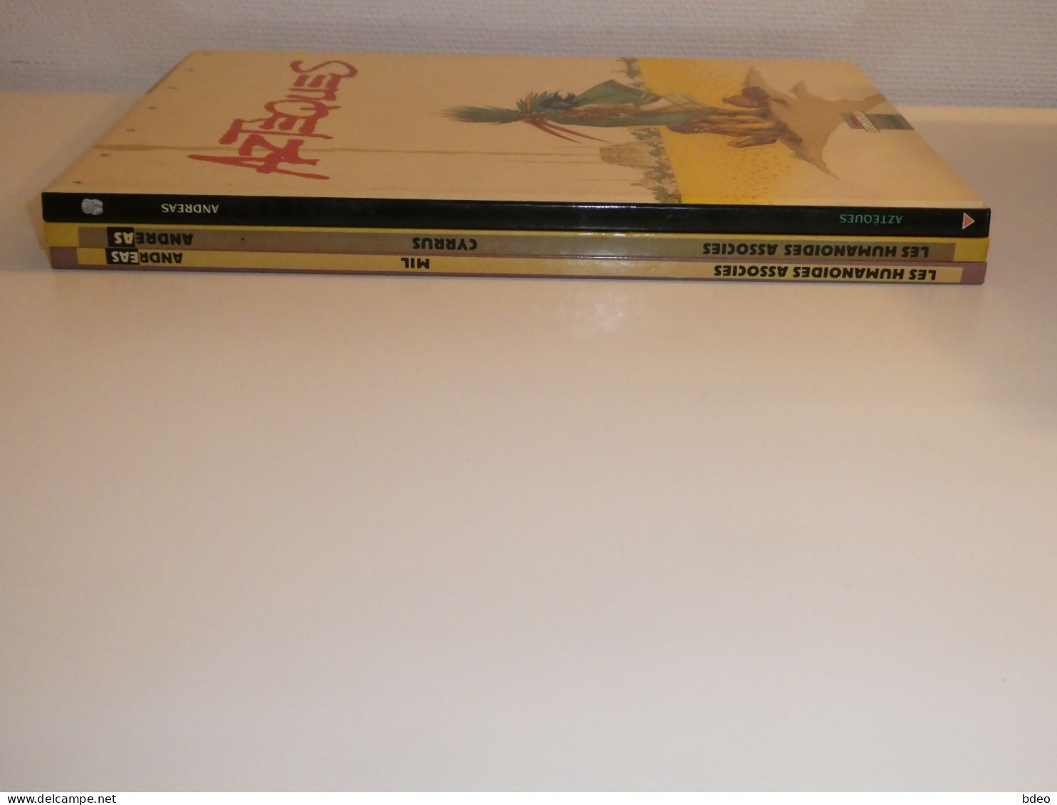 LOT 3 ANDREAS / AZTEQUES / MIL / CYRRUS / TBE - Paquete De Libros