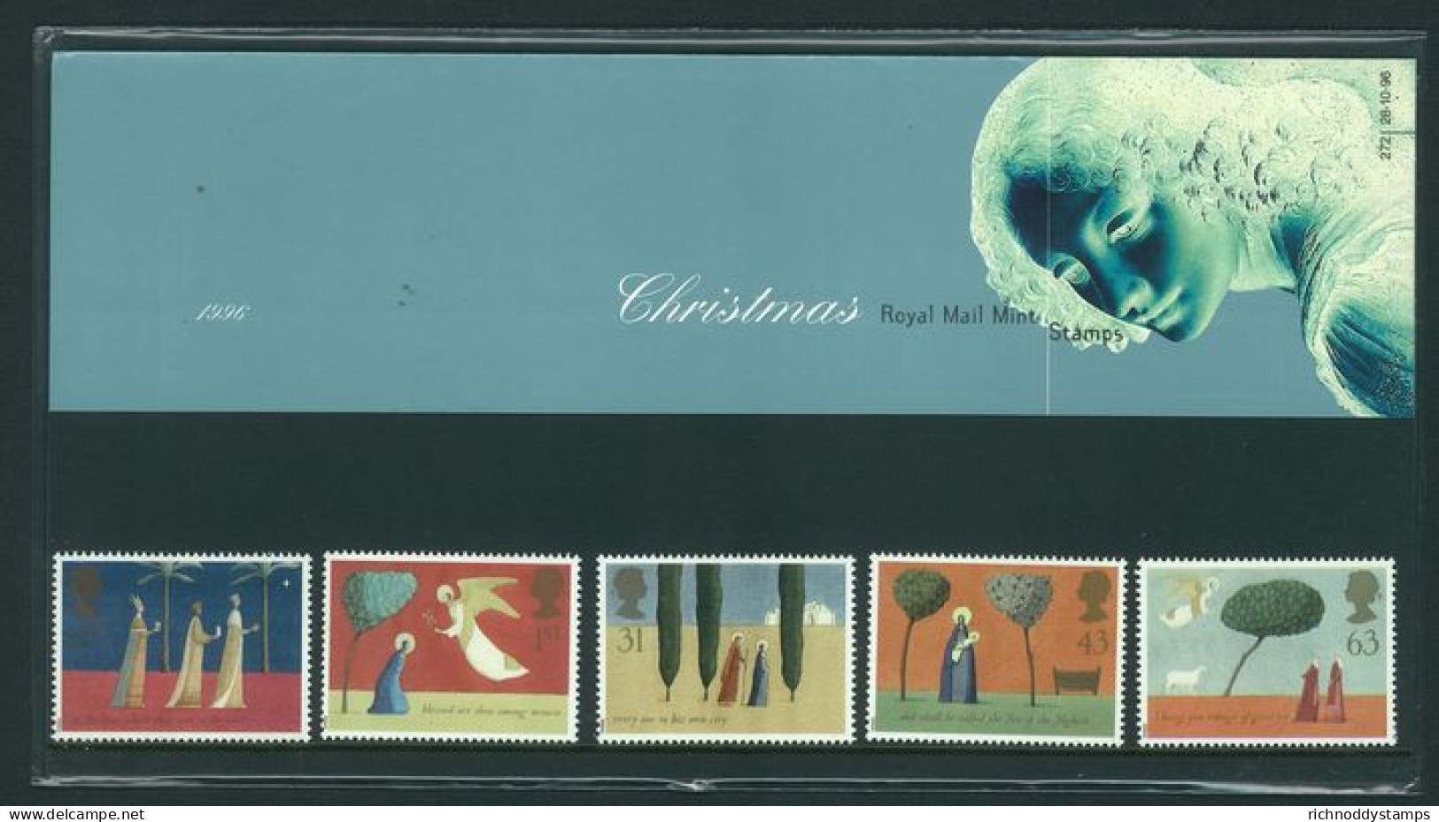 1996 Christmas Presentation Pack. - Presentation Packs