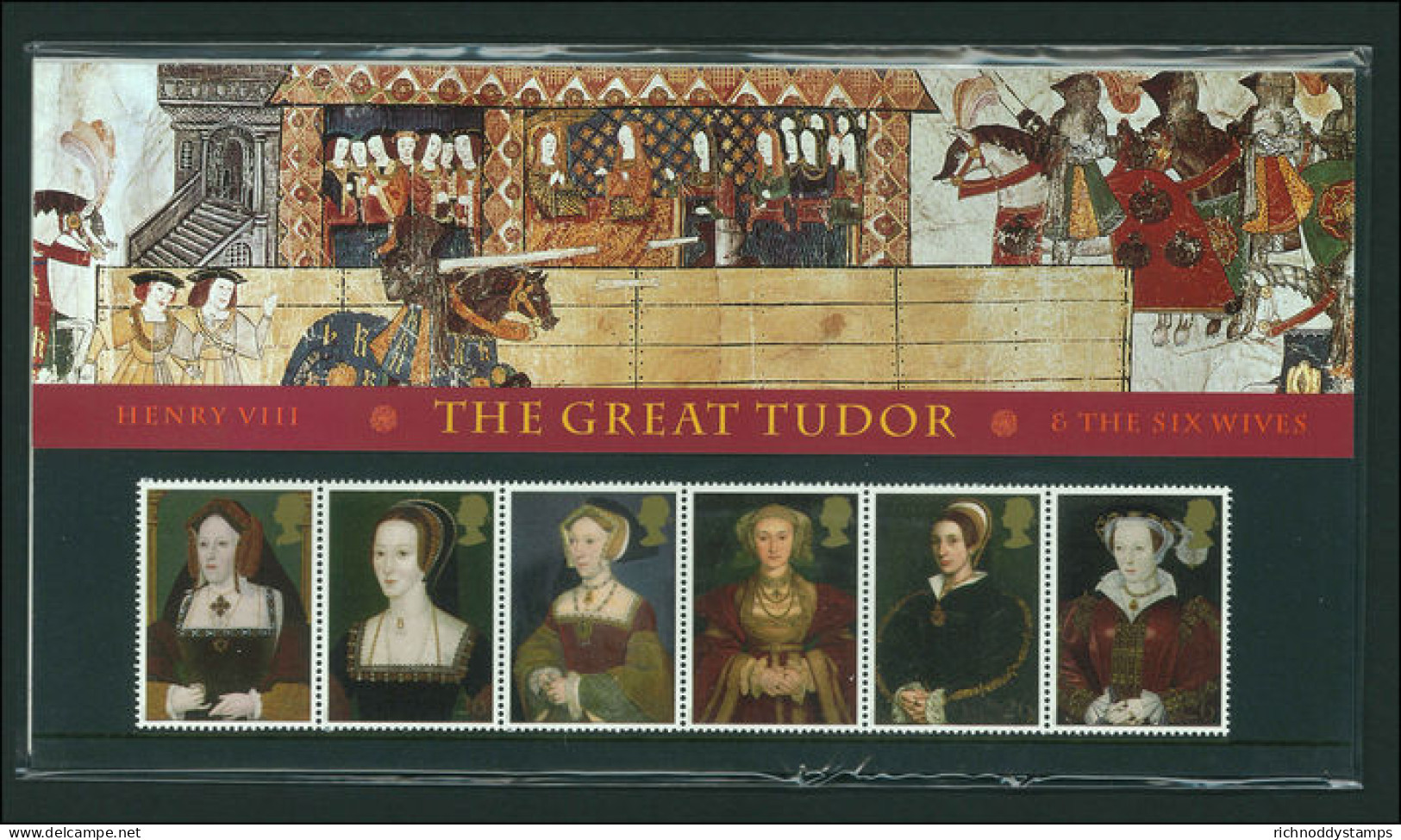 1997 450th Death Anniv Of King Henry VIII Presentation Pack. - Presentation Packs