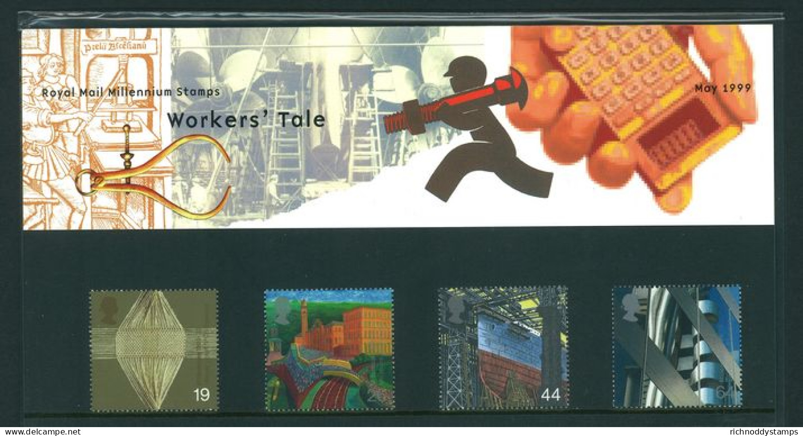 1999 Millennium Series. The Workers' Tale Presentation Pack. - Presentation Packs