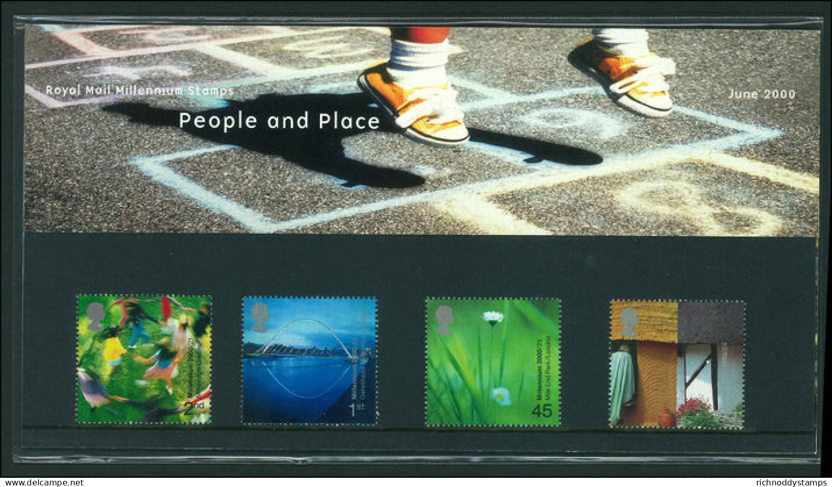 2000 Millennium Projects (6th Series). People And Places Presentation Pack. - Presentation Packs