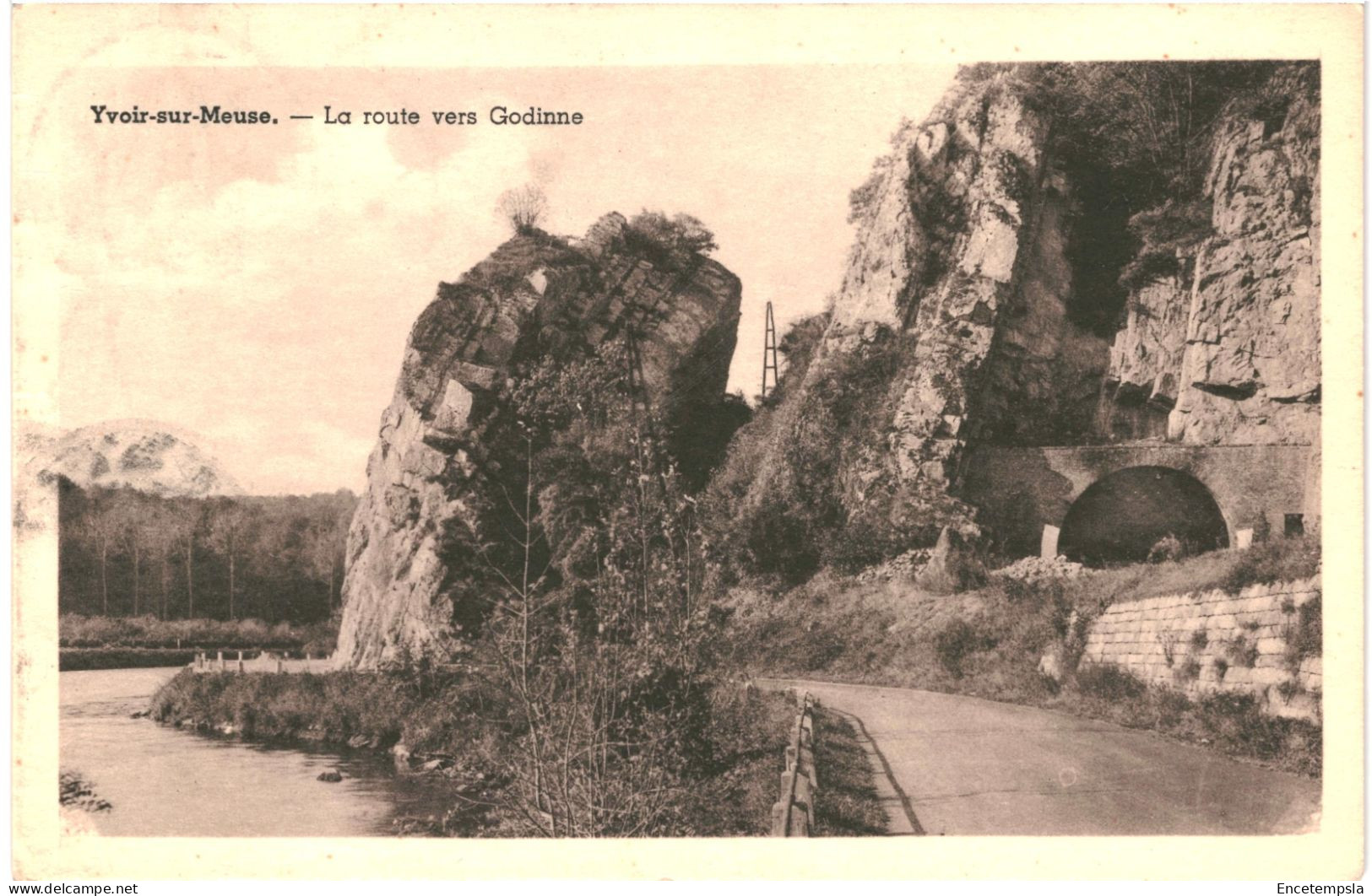 CPA- Carte Postale Belgique Yvoir Sur Meuse Route Vers Godinne 1948 VM68438 - Yvoir