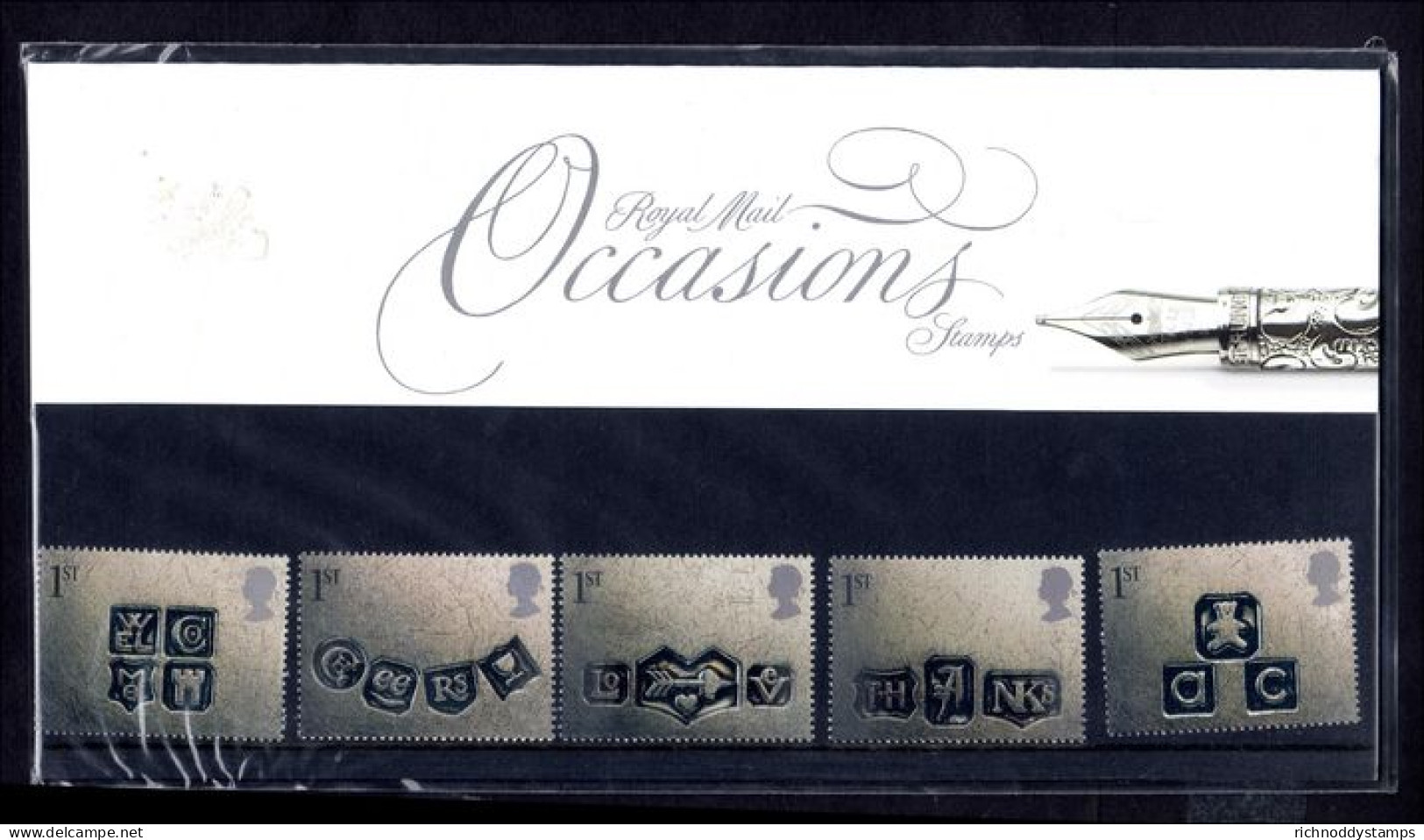 2001 Occasions Greetings Stamps Presentation Pack. - Presentation Packs