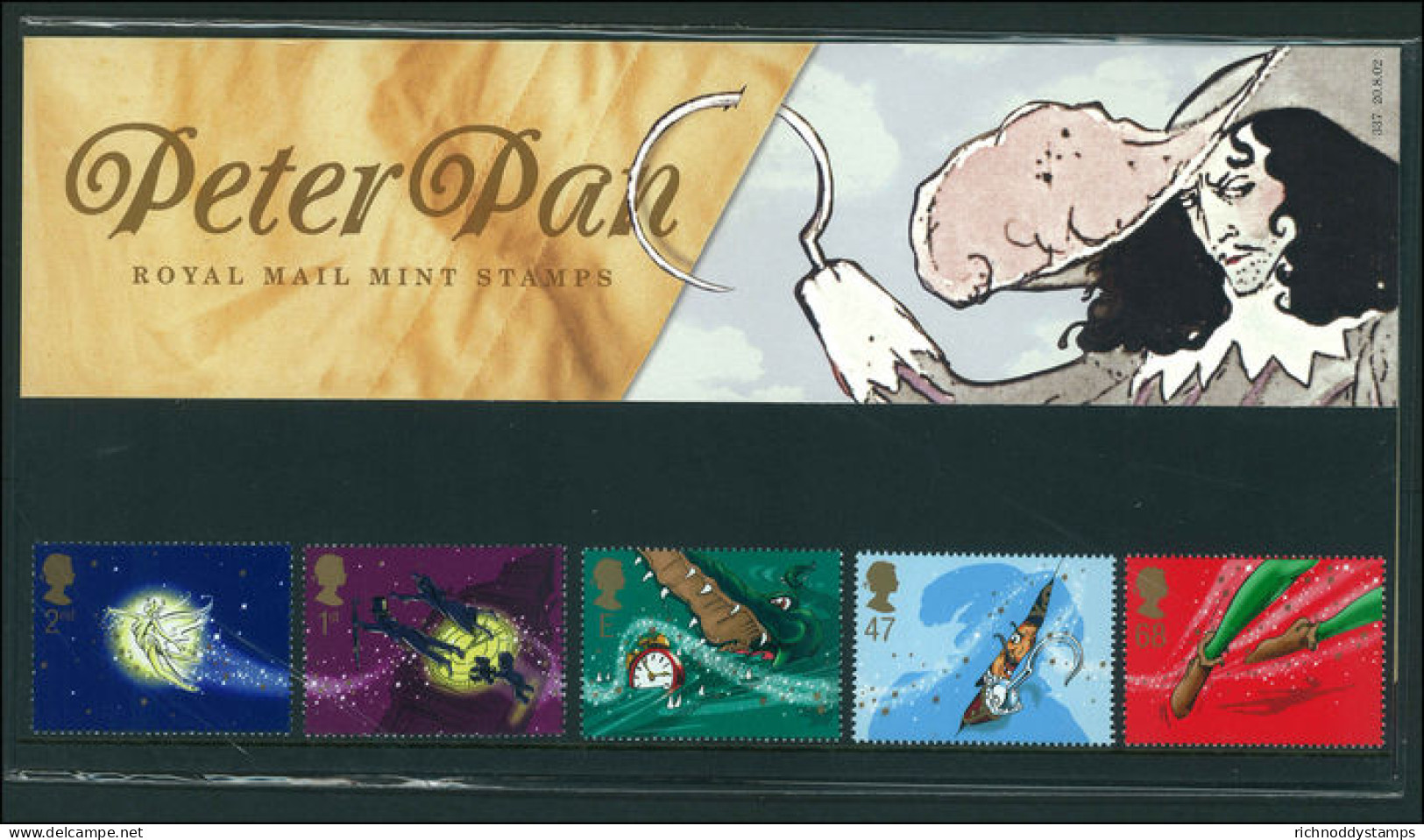 2002 150th Anniv Of Great Ormond Street Children's Hospital. Peter Pan Presentation Pack. - Presentation Packs