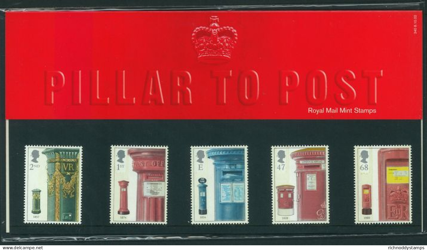 2002 150th Anniv Of The First Pillar Box Presentation Pack. - Presentation Packs