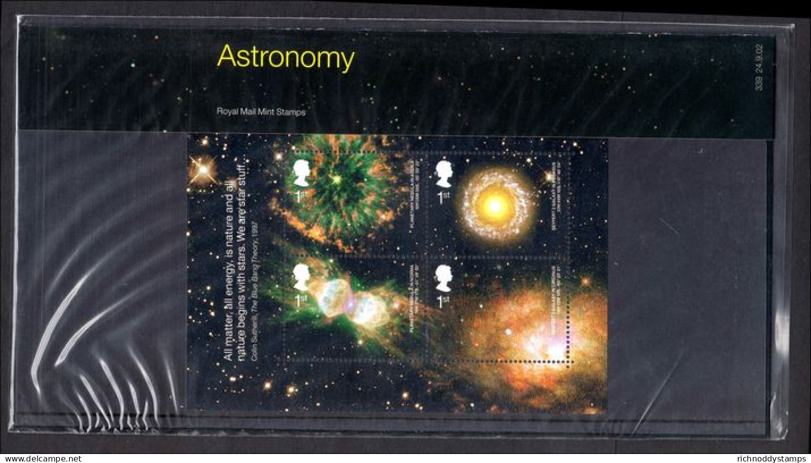 2002 Astronomy Presentation Pack. - Presentation Packs